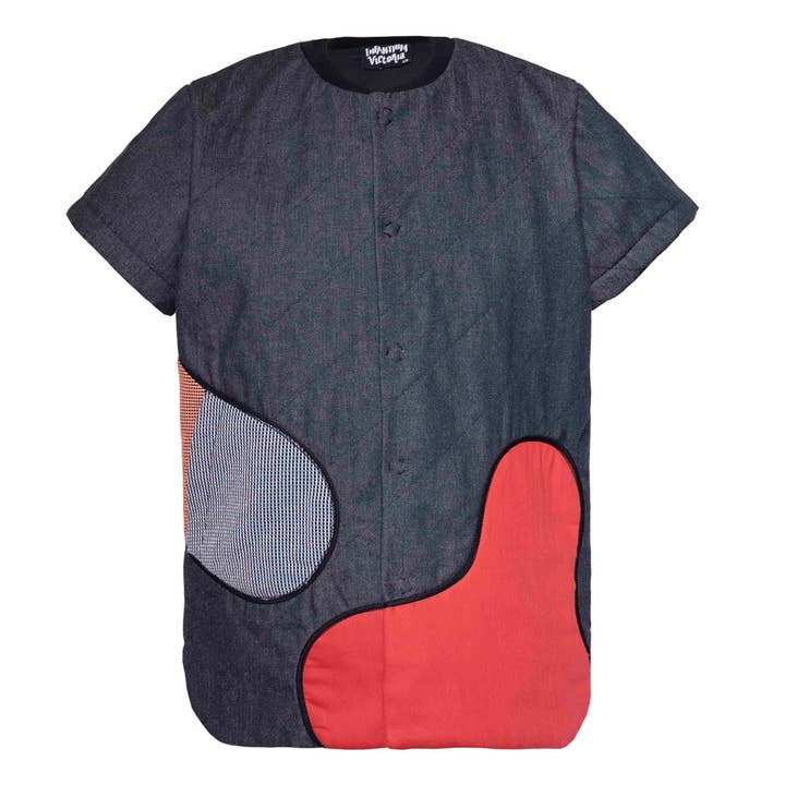 Boys and Girls Denim Vest for wholesale by Infantium Victoria