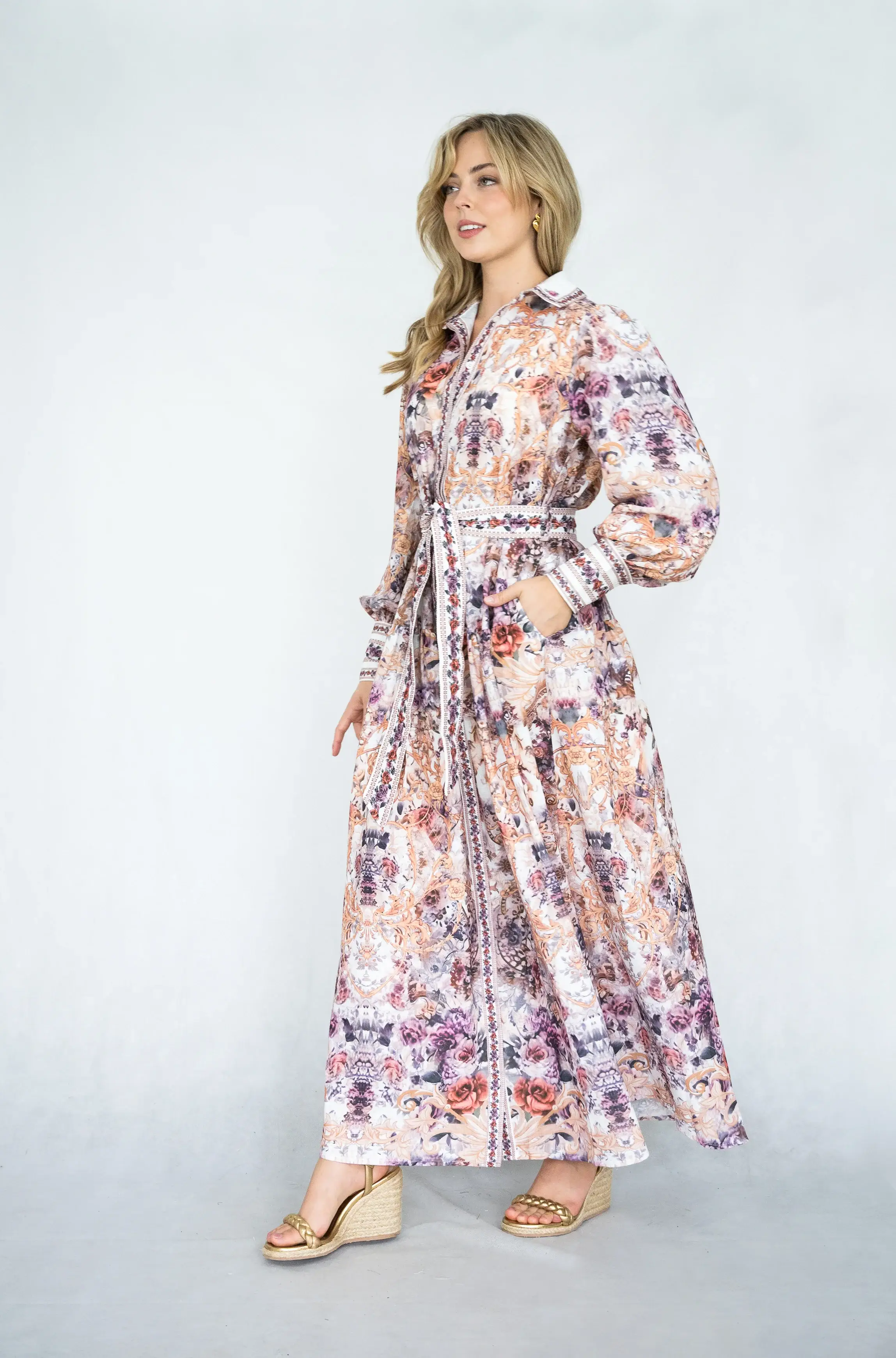 Stellino - Wholesale Dress – Women's - Viola Dress | Multi Floral1