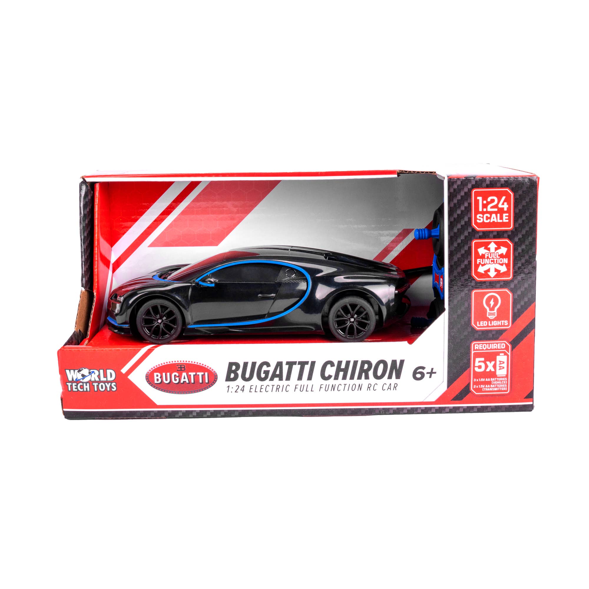 World Tech Toys - Wholesale Electronic Toy - Kids & Baby - 1:24 Bugatti Chiron Electric Remote Control Car2
