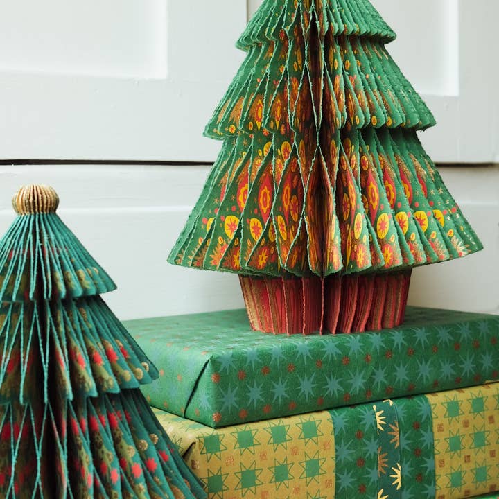 East End Press - Wholesale Christmas Decoration - Fir Tree Honeycomb25