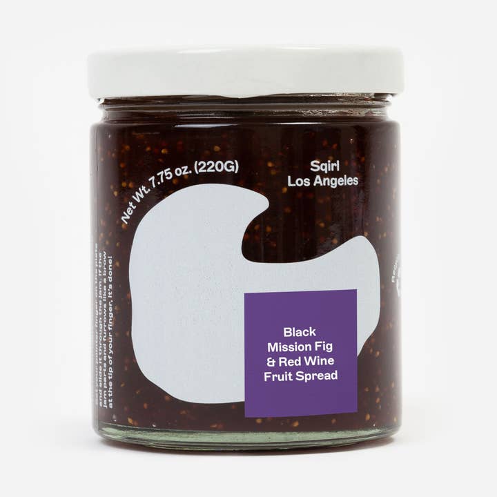 Black Mission Fig & Vinca Minor Red Wine for wholesale by Sqirl