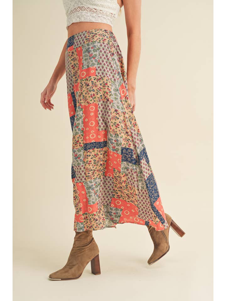 AEMI + CO - Wholesale Skirt - Women's - 773DN Bradyn Print Skirt12