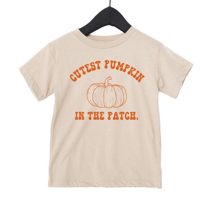 Cutest Pumpkin in the Patch Tee - Höstbarnkläder för wholesale av SBG Co.