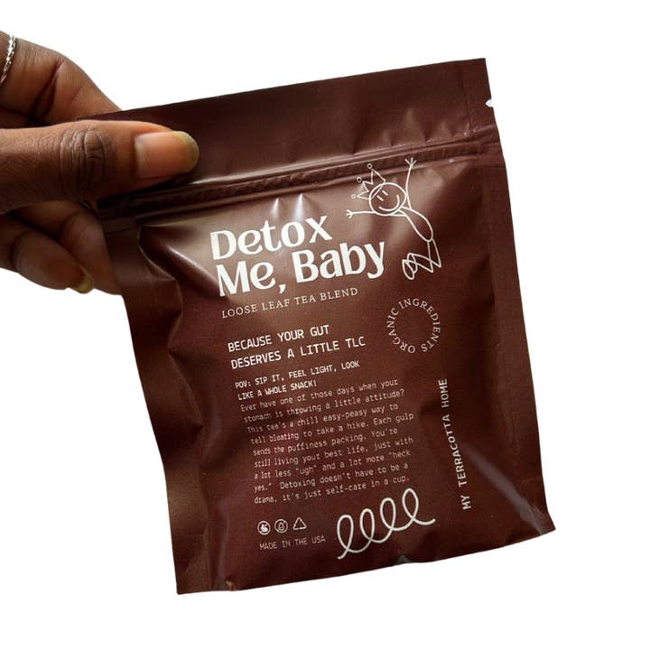Herbal Tea Blends | Detox Me Baby Blend for wholesale by My Terracotta Home