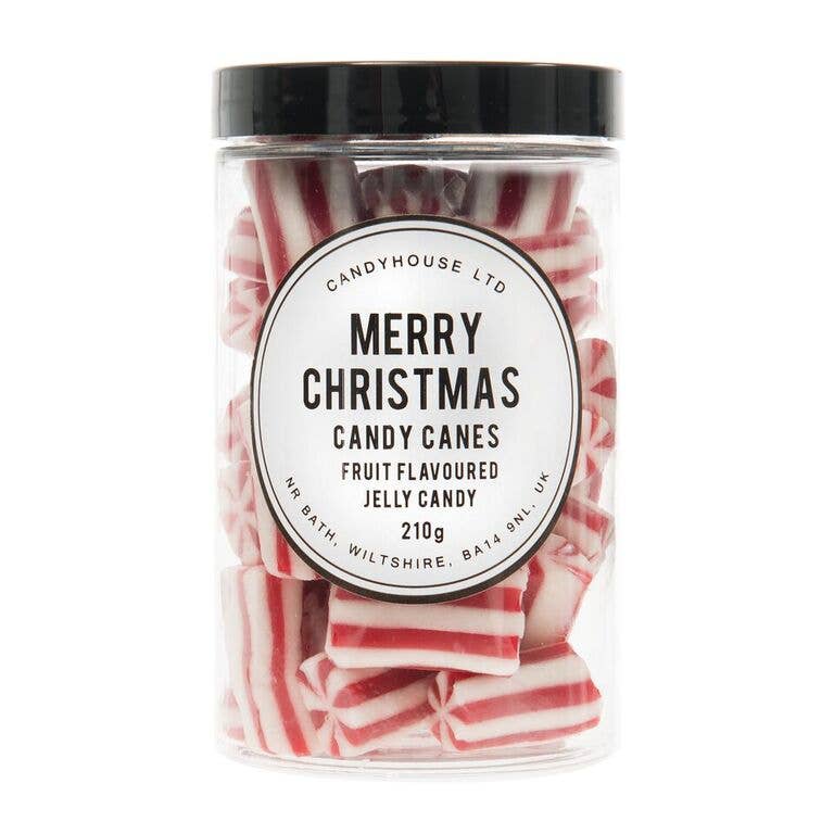 Candyhouse Ltd – wholesale Gummy – Candy Canes In Tall Jar0
