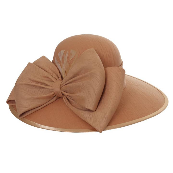 Toucan Hat Company/ Carole Amper - Wholesale Bowler Hat - Women's - Shantung Picture Hat2