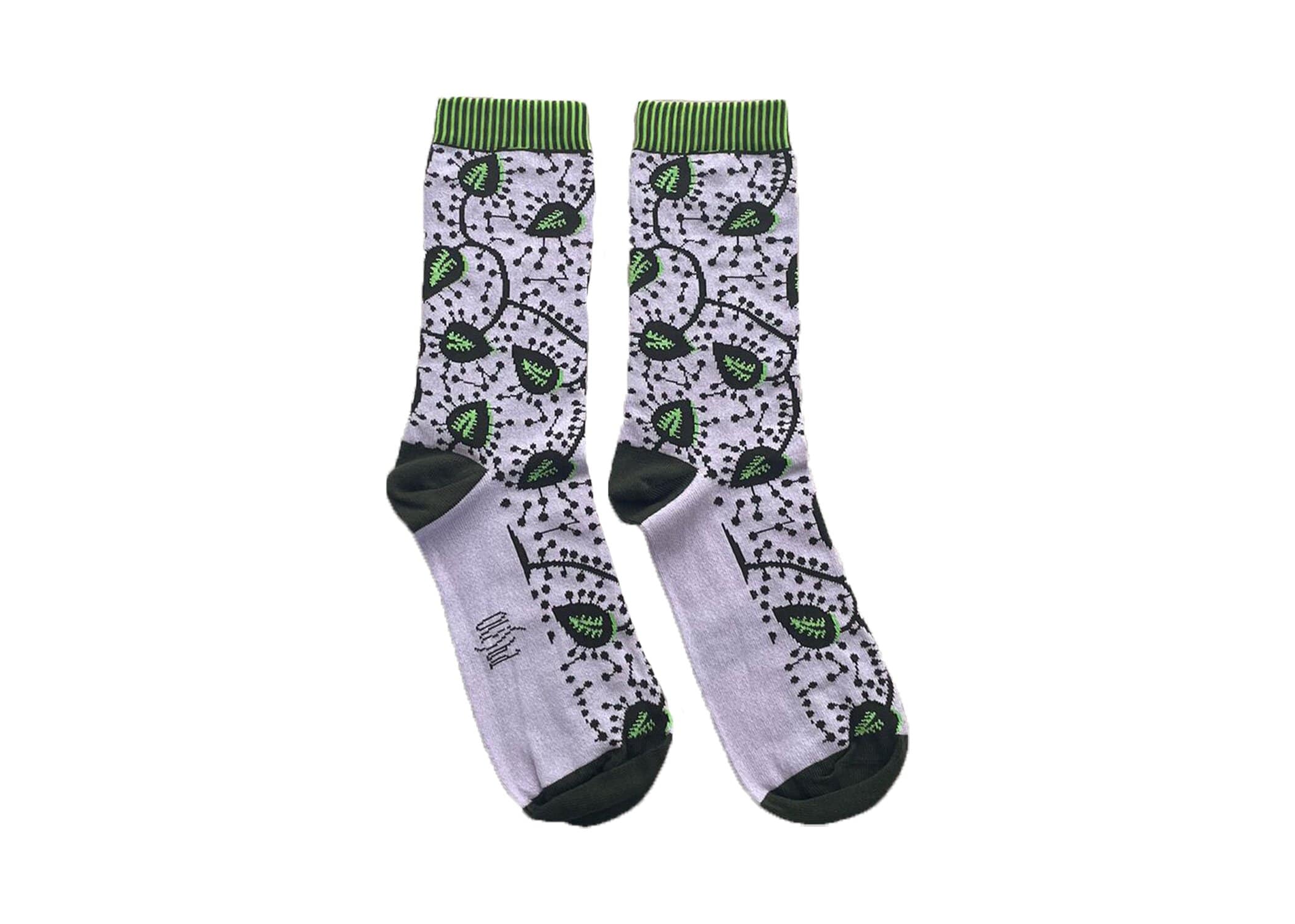 Olisha socks - Wholesale Socks - Unisex - Faly Lilac - Organic Cotton Socks5