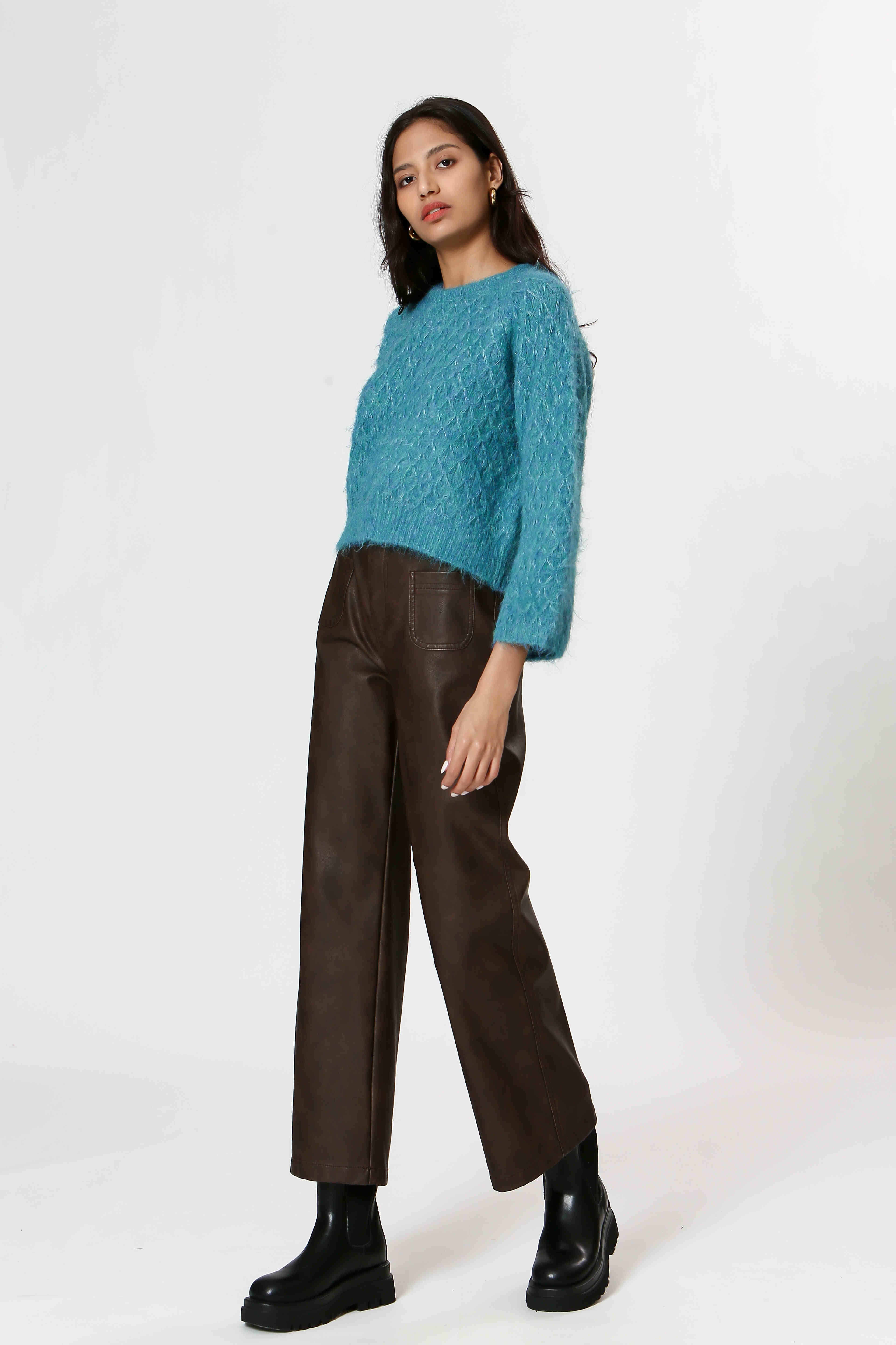 The Korner - USA - Vente Pull en maille – femme - Pull femme à col rond2