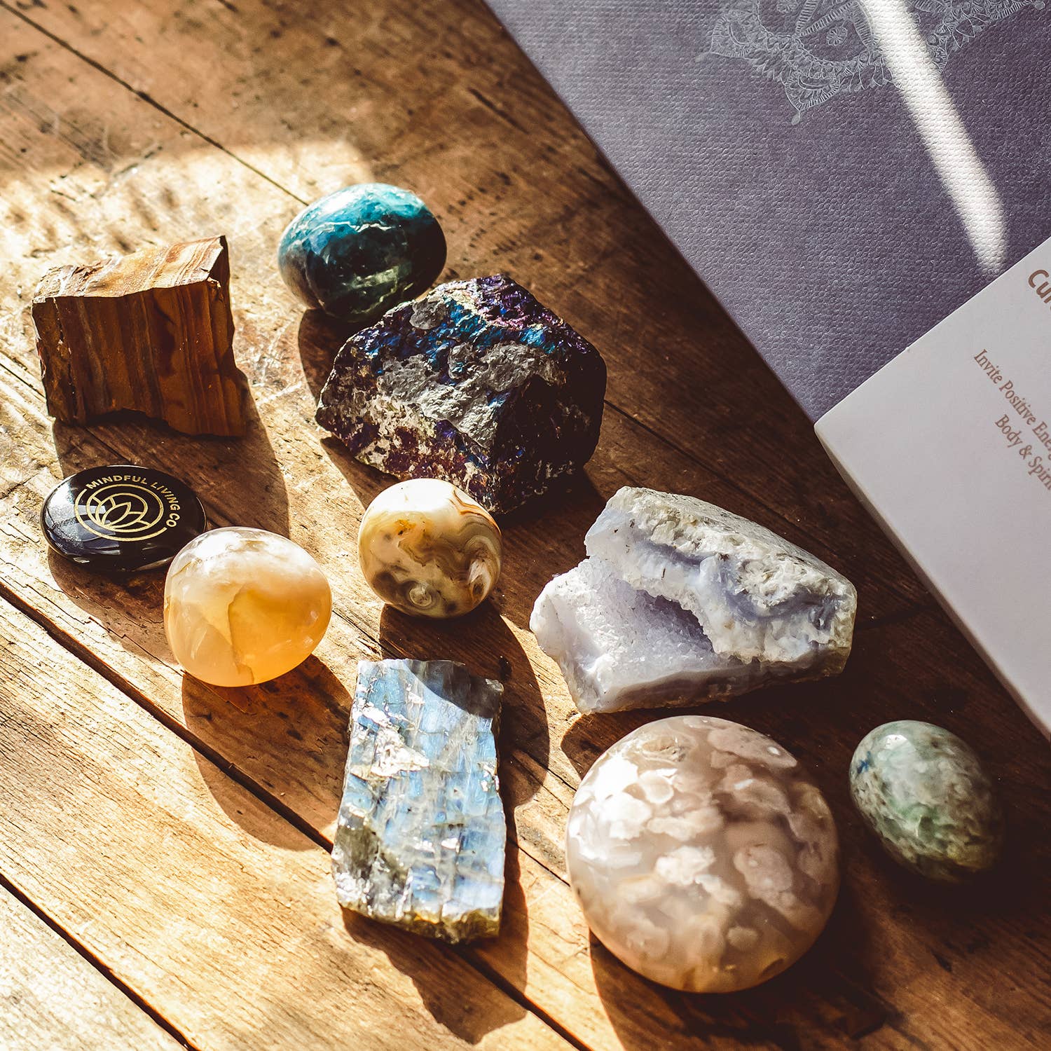 Mindful Living Co. – wholesale Spiritual stone/crystal – Crystal Curators Gift Box by Mindful Living Co.1