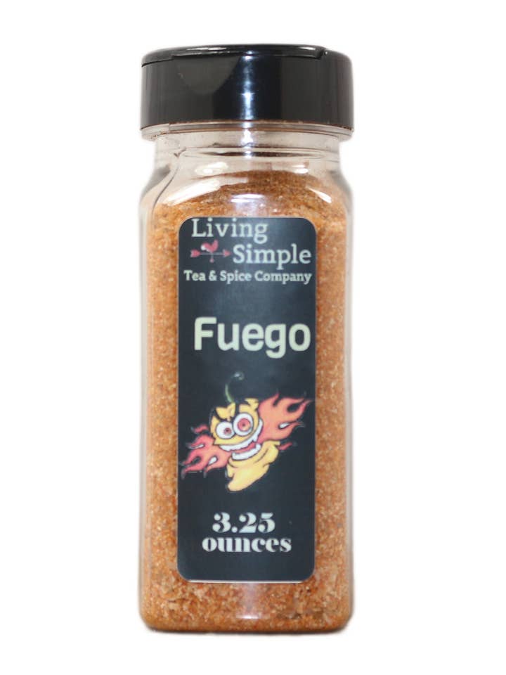 Fuego Spice voor wholesale door Living-Simple Tea & Spice Company