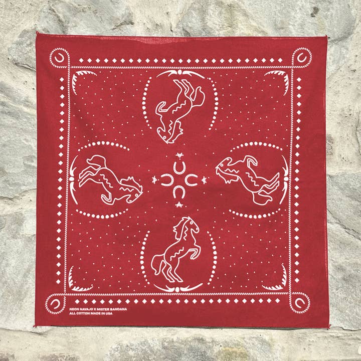 Vier Paarden voor wholesale door Mister Bandana