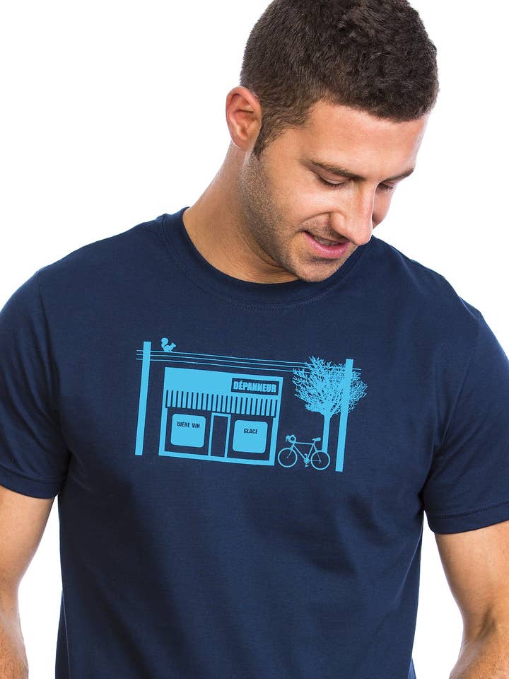 Men’s Depanneur T-shirt — Organic cotton for wholesale by PLB Design