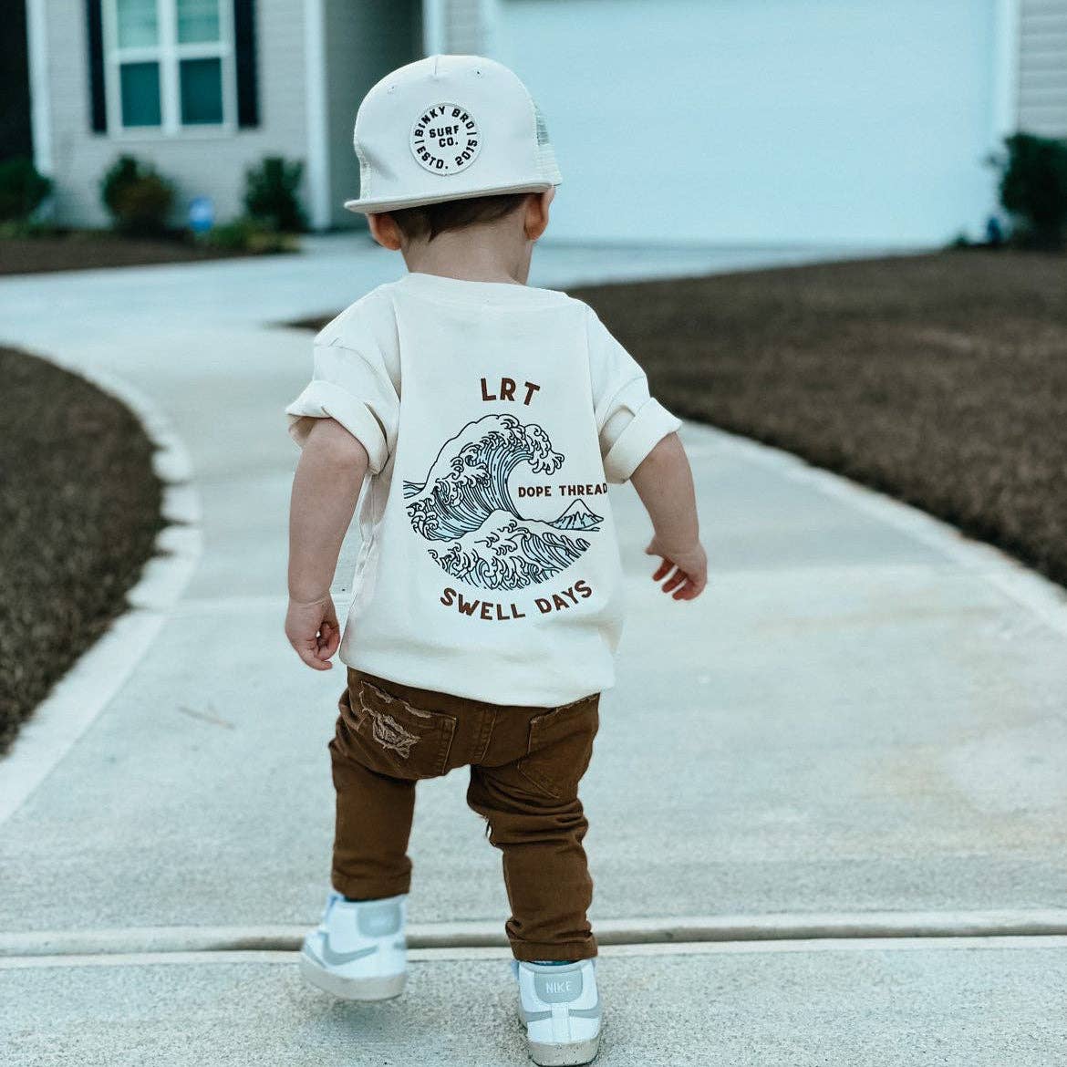 Little Rad Things - Wholesale Shirt - Kids - 100% ORGANIC COTTON DOPE THREADS SWELL DAYS TEE7