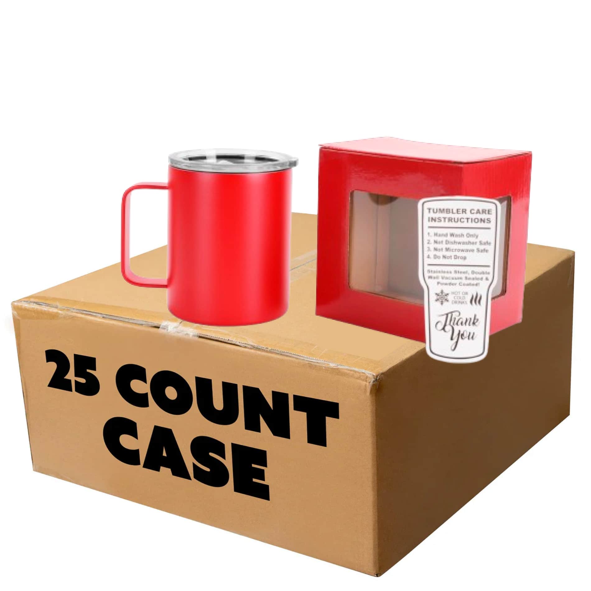 MakerFlo – copos e garrafas térmicas por atacado – Caneca Camper com Revestimento em Pó 12 oz para Gravação a Laser MakerFlo24