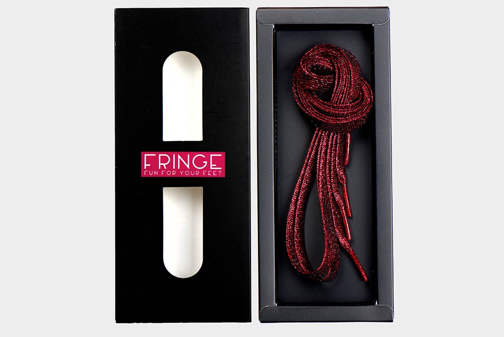 FRINGE - Wholesale Shoelaces - Women's - FRINGE LACES - RED0