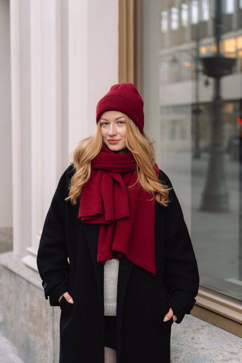 Ander - Vente Bonnet – femme - Bonnet classique NAOMI 100 % laine mérinos TOP SELLER28