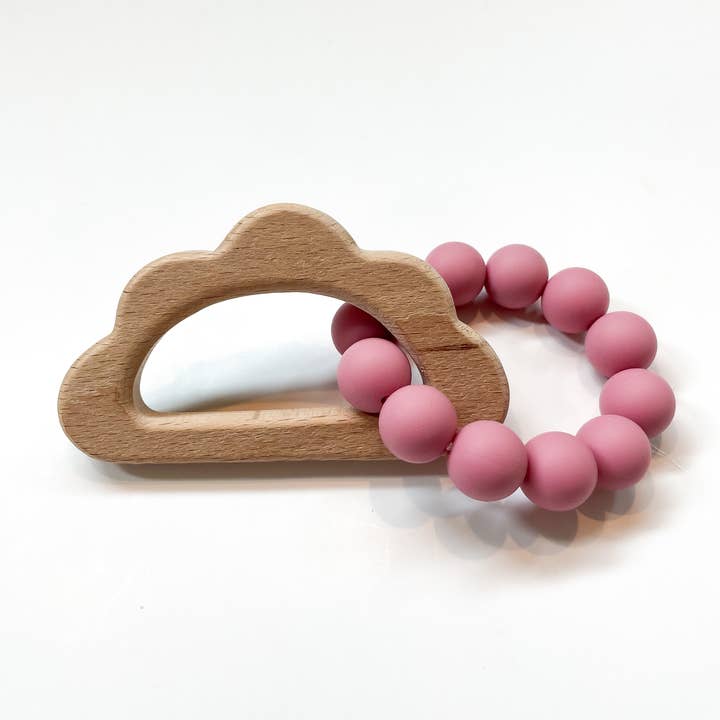 Marlowe and Sage LLC - Wholesale Teether (not clip-on) – Baby - Basic Cloud Teether9