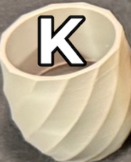 <3 Studio - Wholesale Plant Pot - Twist of Faith Planter – 3D Printed Eco-Friendly Pot24