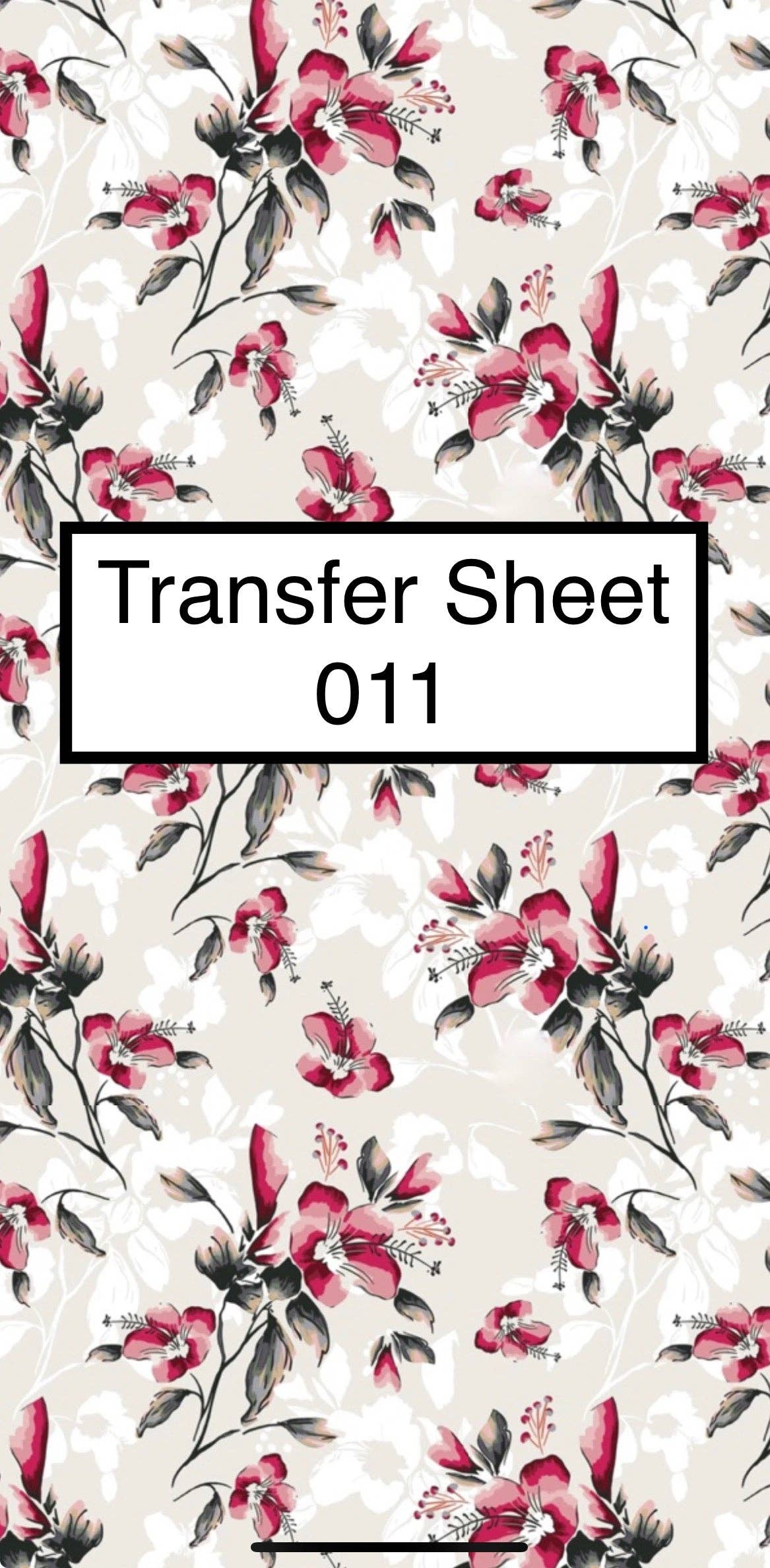 ClaybyMO - Vendita all'ingrosso Decalcomania a sublimazione - Foglio di Trasferimento 0110