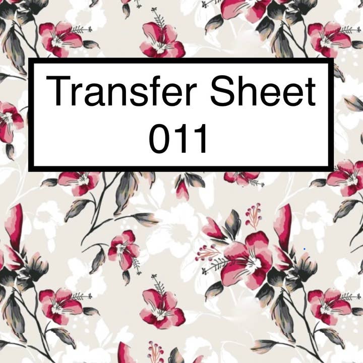 ClaybyMO - Wholesale Sublimation Transfer - Transfer Sheet 011