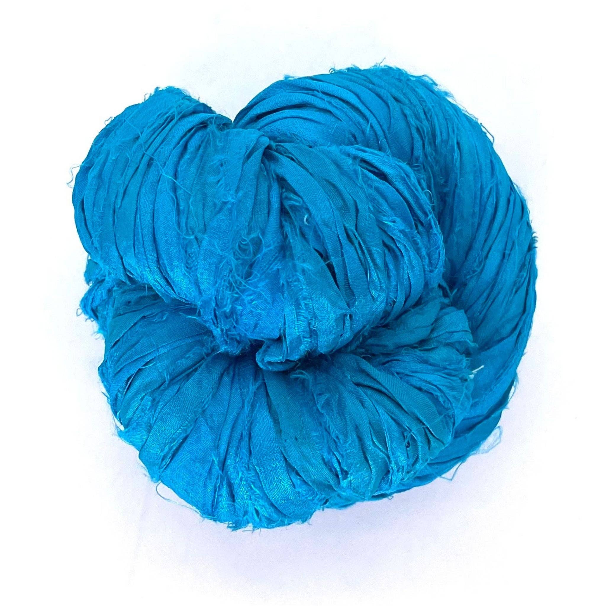 Darn Good Yarn - Wholesale Yarn - Small Batch Sari Ribbon10
