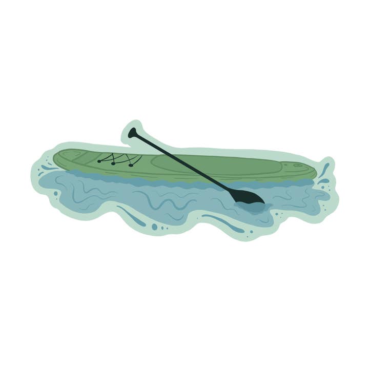 Paddleboard Klistermærke | Vinyl Vandtæt Decal for engroshandel hos Melan Craft Co