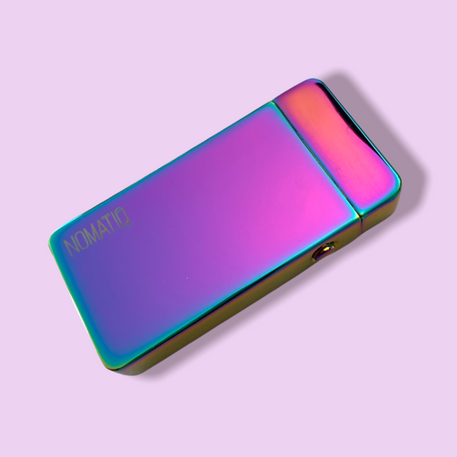 Nomatiq - Vendita all'ingrosso Accendini - Accendino a doppio arco (arcobaleno)1