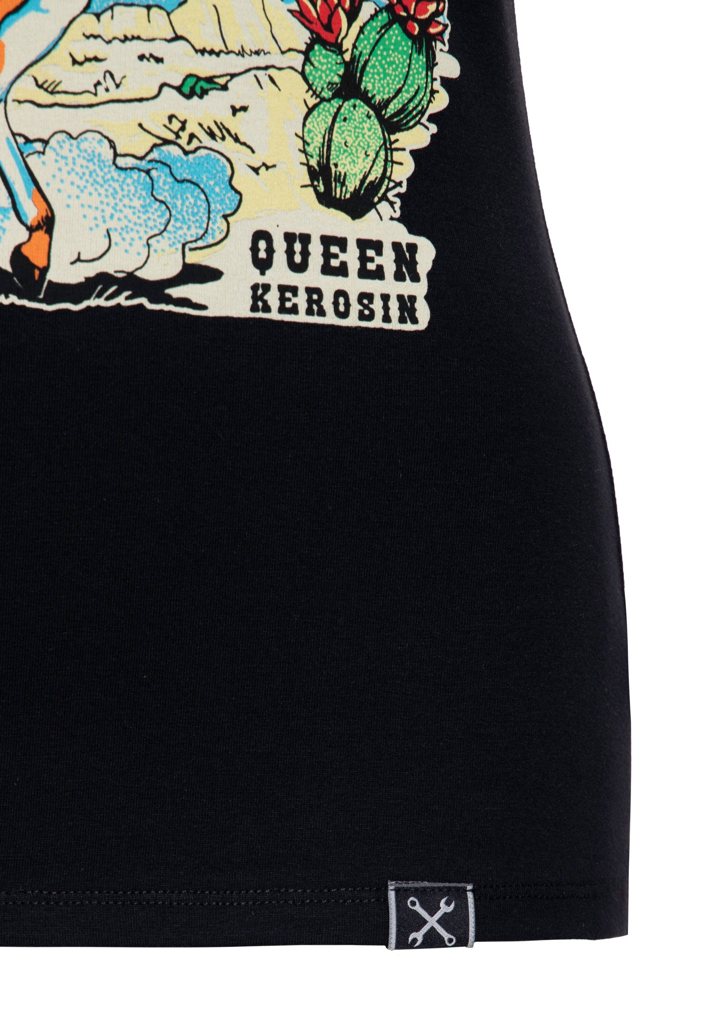 Schwarz T-Shirt «Howdy» für den Großhandel auf Faire5