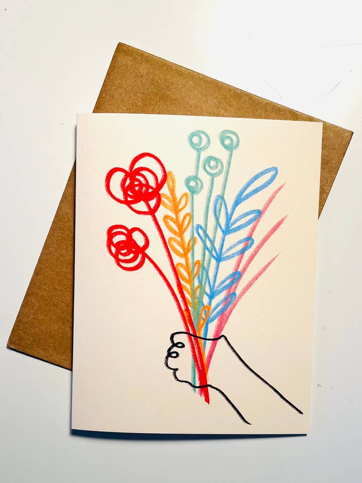 Voor jou kaart voor wholesale door Mercedes Tabish Illustration