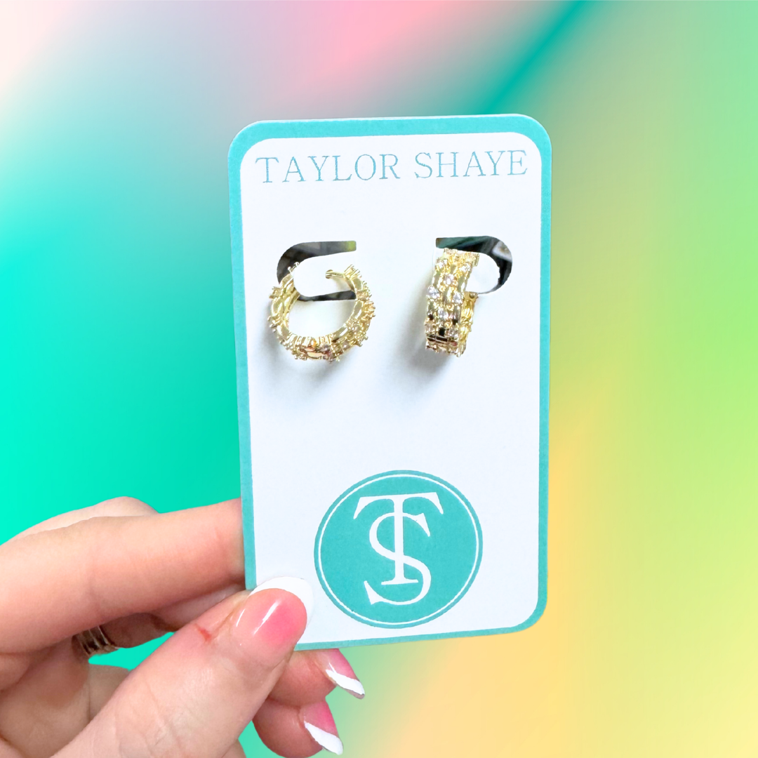 Taylor Shaye Designs - Wholesale Huggie Earrings - Sue Huggies0
