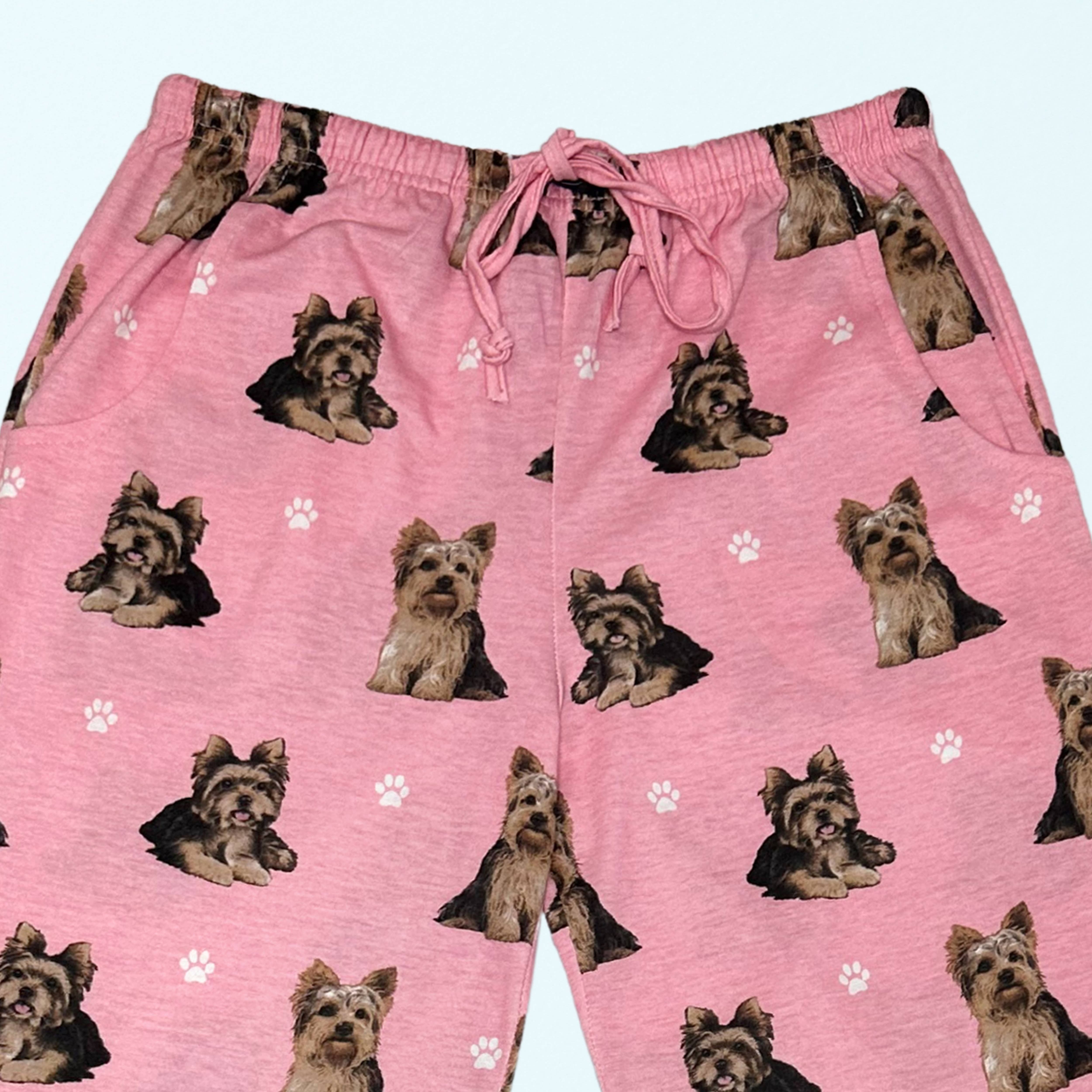 E&S Pets – Engroshandel Pyjamasunderdel - Dame – Yorkie Pyjamasunderdele - Pet Lover Pyjamasbukser2