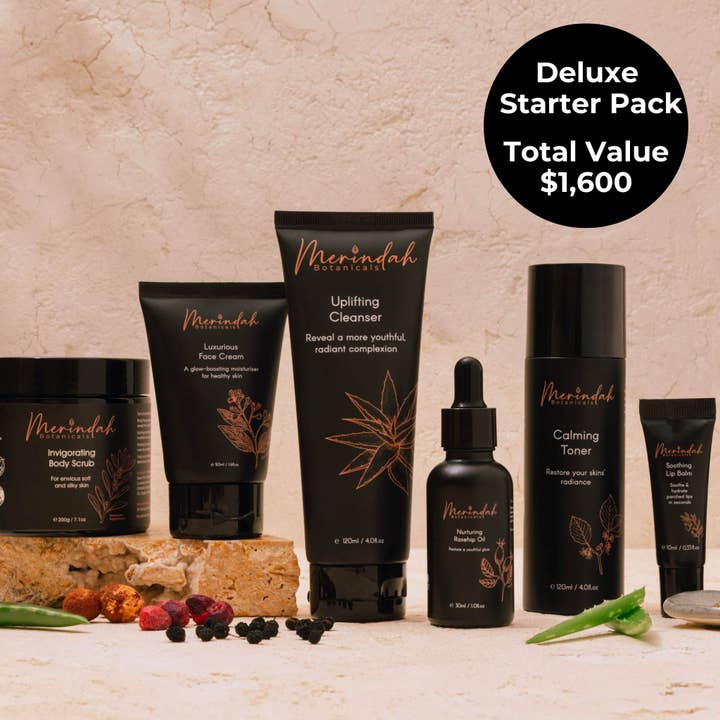 Pack Intro Deluxe | Merindah Botanicals pour la vente par Merindah Botanicals