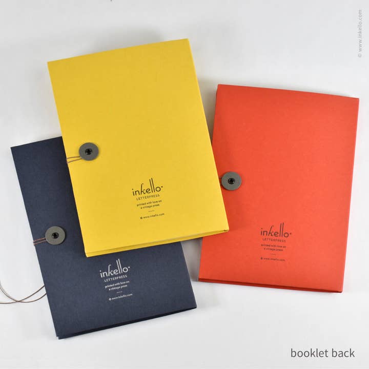 Inkello Letterpress - Wholesale Notebook - Cipher Wheel Code Booklet (#574)9