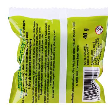 LS GROUP - Wholesale Bath Bomb/Fizz - Bath pebble - Cotton candy and chewing gum - Effervescent 40g