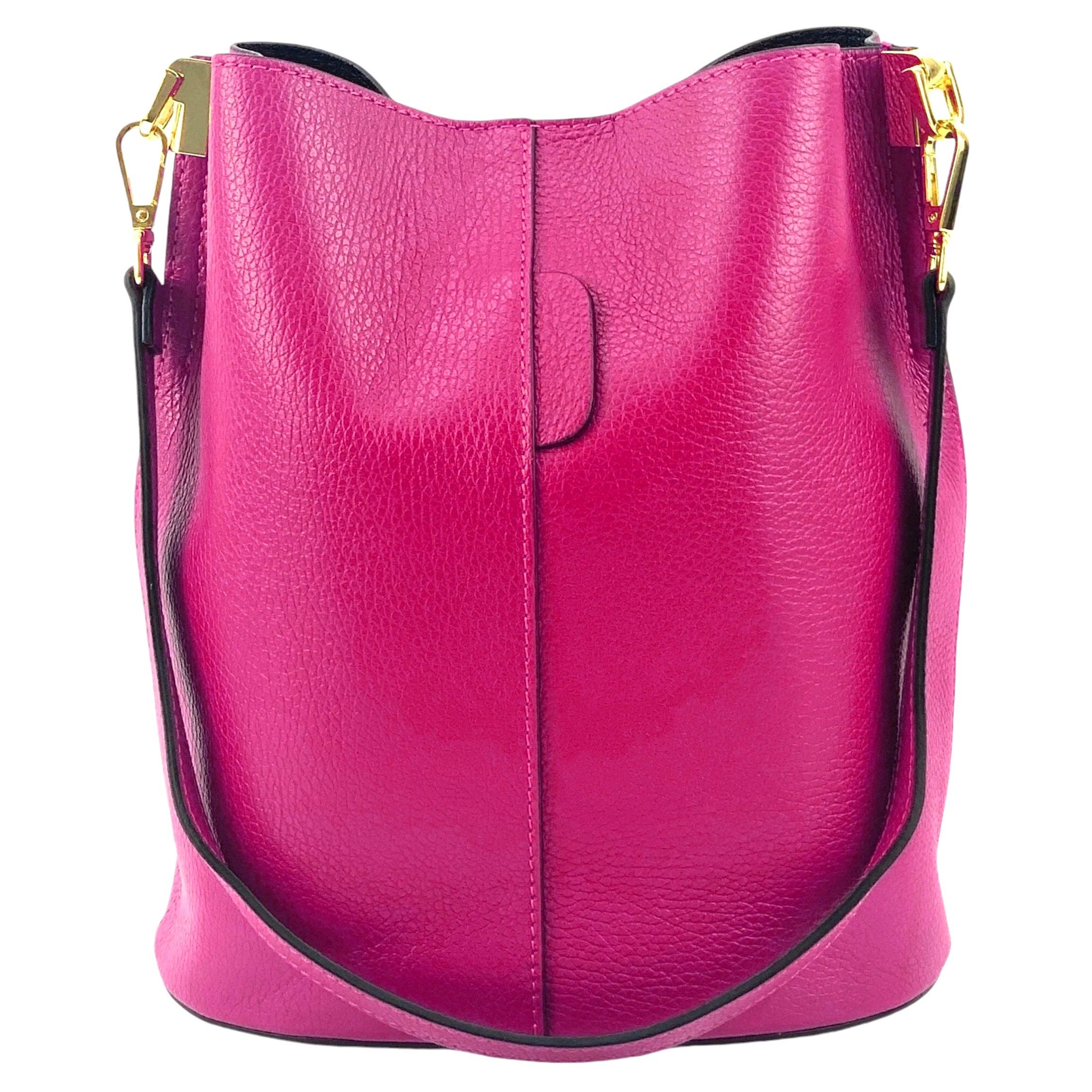 MODARNO - Venta al por mayor Bolso con correa - Mujer - Bolso tipo bucket Giulia de cuero Dollaro genuino MODARNO21