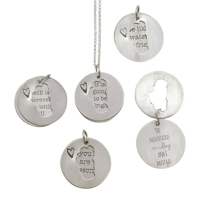 Lake Tahoe 2-delade halsband för wholesale av Krista Tranquilla Studio