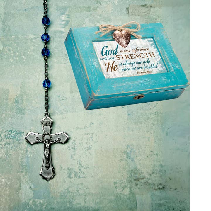 Cottage Garden - Wholesale Music Box - Kids & Baby - Music Box Locket God Our Strength When Troubled