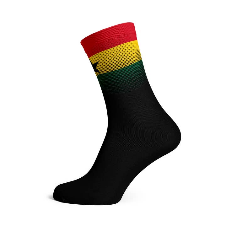 Calzini Ghana Flag per la vendita all'ingrosso da parte di Sox Footwear