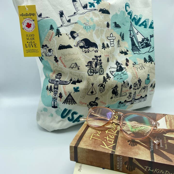 The Doodle Diary – wholesale Tote bag – Women's – Canada Canvas Tote Bag/ Souvenir1