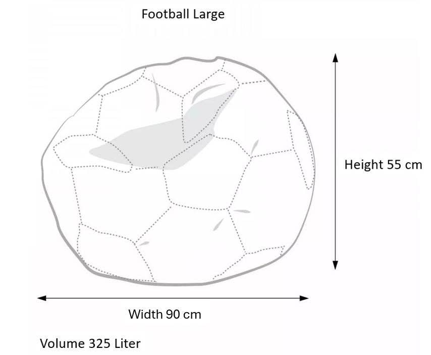 SCANDINAVIAN STORIES by MARTON - Wholesale Chair - Kids - Europeisk fotboll stor saccosäck37