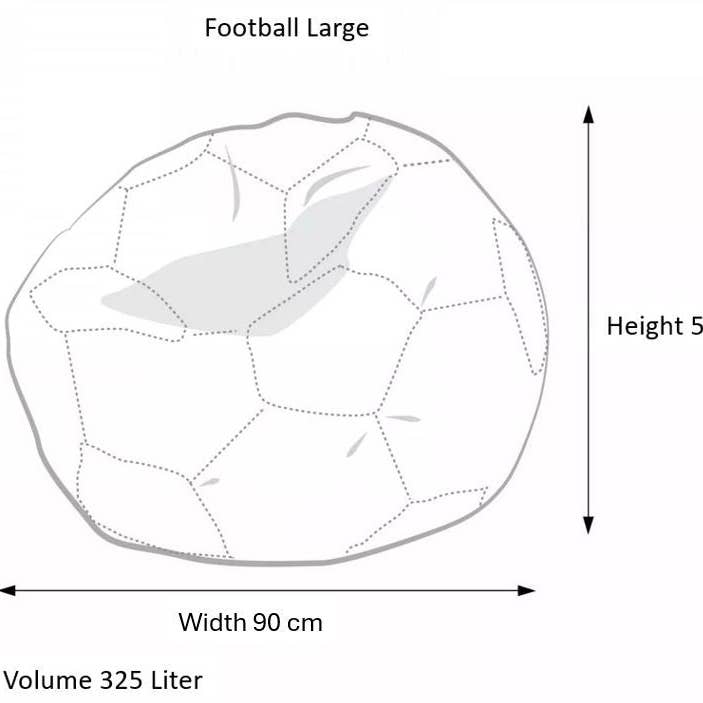 SCANDINAVIAN STORIES by MARTON - Wholesale Chair - Kids - Europeisk fotboll stor saccosäck37