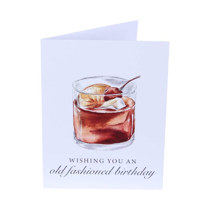 Old Fashioned Birthday Card for wholesale by Barrel Down South