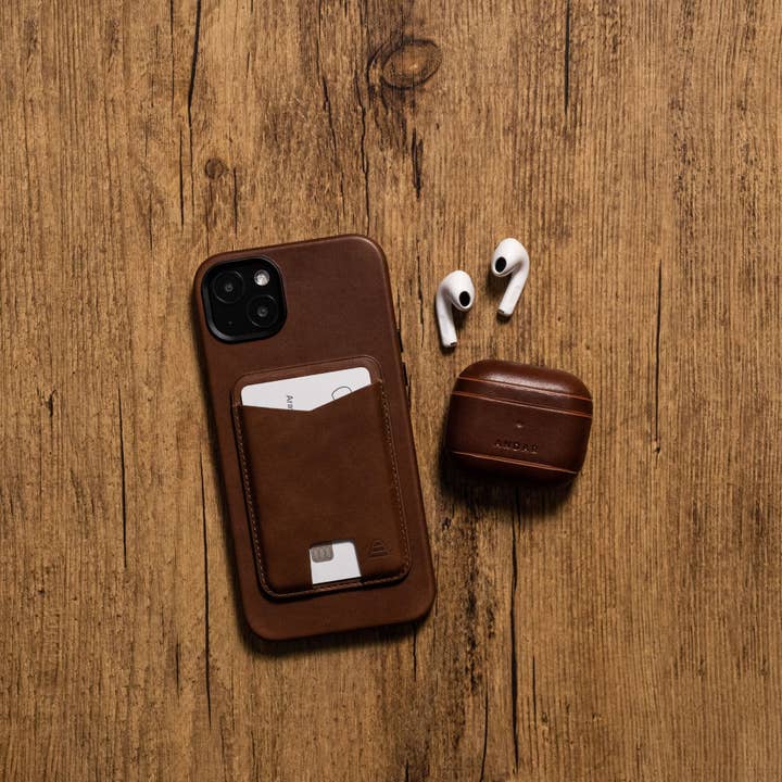 Andar - Wholesale Phone Case - Unisex - The Aspen Full Grain Leather iPhone Phone Case with MagSafe162