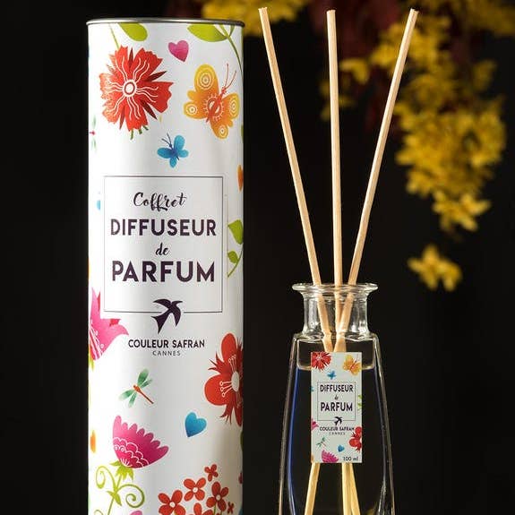 Couleur Safran Parfums - Wholesale Reed Diffuser - Divine Patchouli Scent Diffuser Artisan-made in France