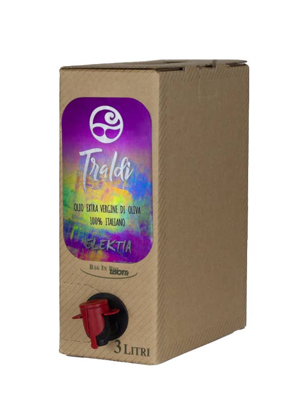 Olio Traldi di Boni Francesca - Wholesale Olive Oil - Elektia Extra Virgin Olive Oil bag in box 3 lt0