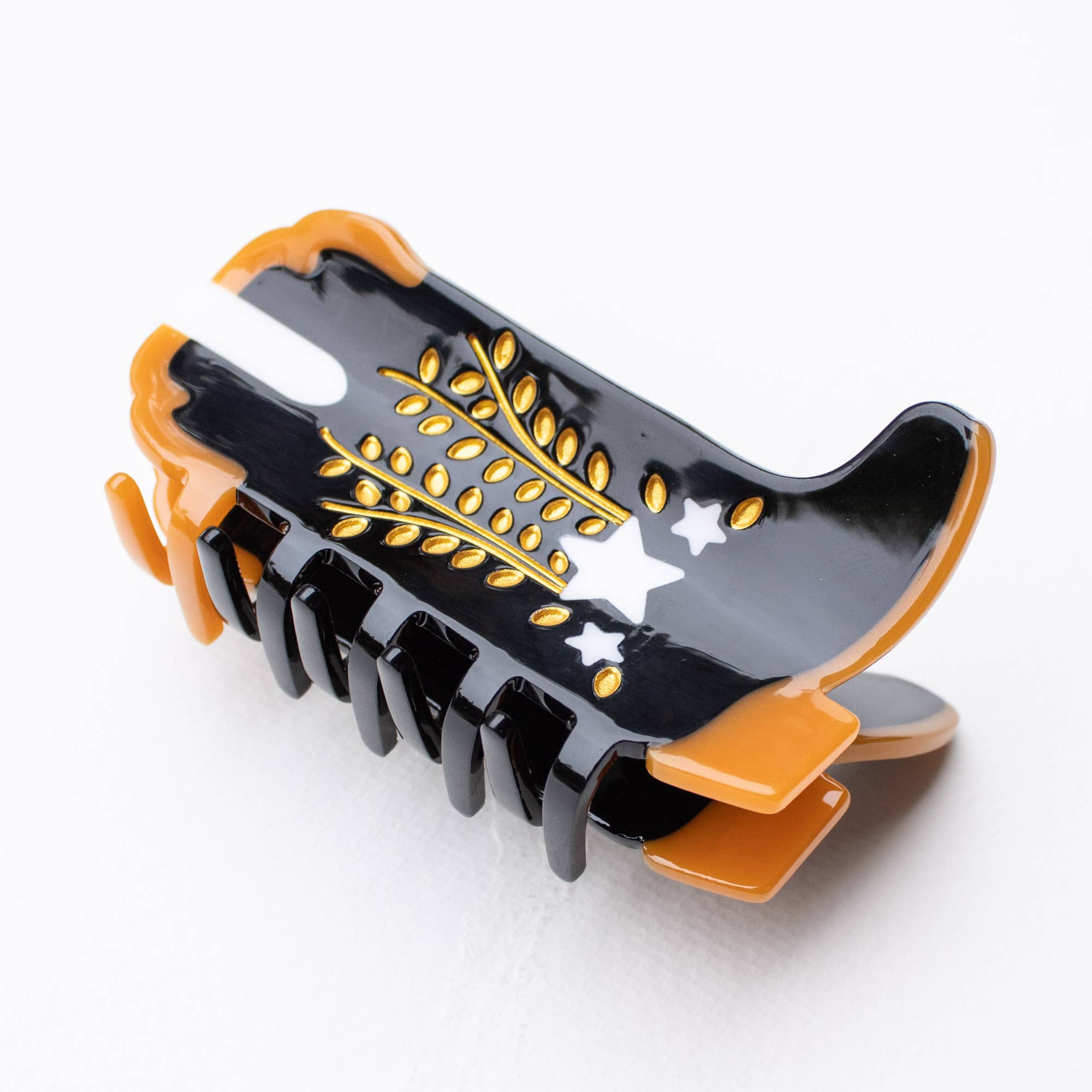 Tiepology - Wholesale Hair Clip - Women's - Eco Shooting Star Cowboy Boots Hair Claw Clip20
