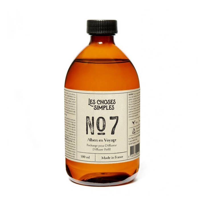 Recharge pour Diffuseur No 7 Albert en Voyage pour la vente par Les Choses Simples