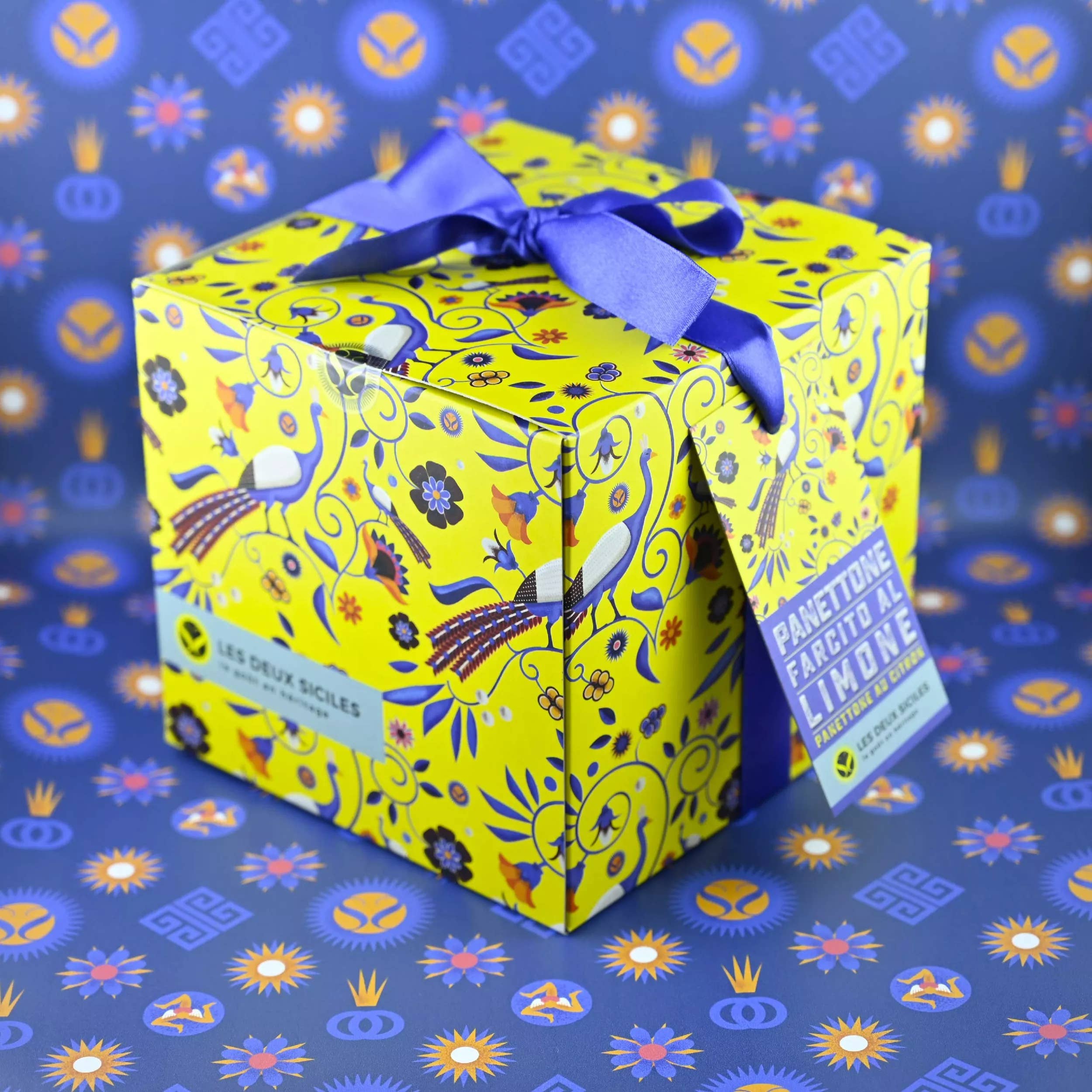 Les Deux Siciles - Wholesale Cake - Panettone Honey, Lemon and Citron