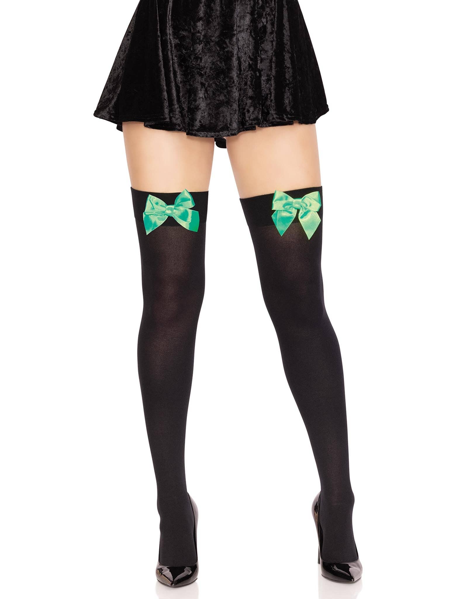 Leg Avenue - Wholesale Stockings - Women's - Kay Opaque Thigh Highs40