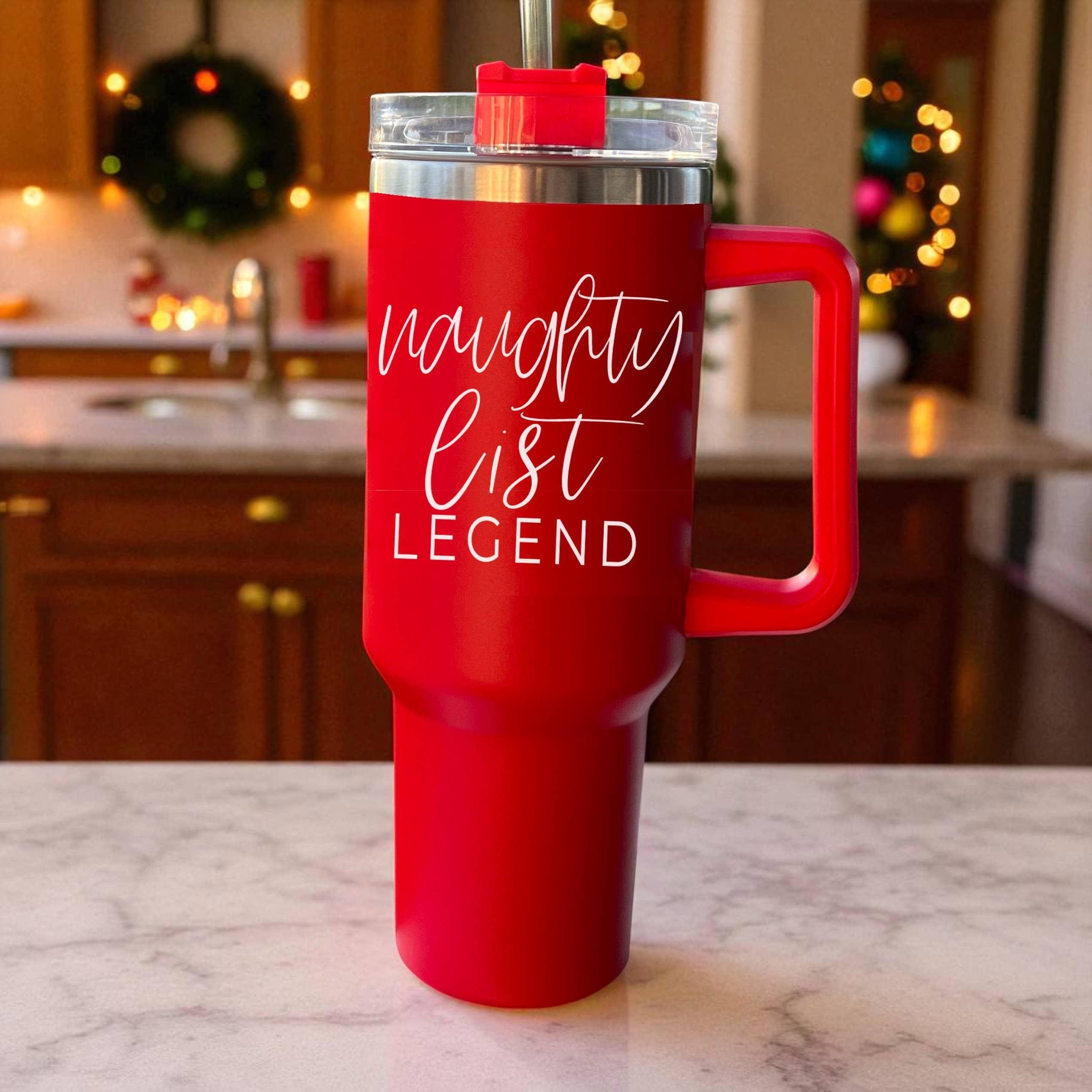 Gia Roma - Wholesale Insulated Mug/Tumbler - Funny Christmas Gift for Mom, 40oz Holiday Tumbler w/ handle71